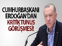 Cumhurbaşkanı Erdoğan, Tunus Cumhurbaşkanı Said ile görüştü