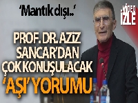 Prof. Dr. Aziz Sancar: 'Aşı karşıtı olmak mantık dışı bir durum'