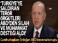 Cumhurbaşkanı Erdoğan, Amerikan CBS kanalına önemli açıklamalarda bulundu