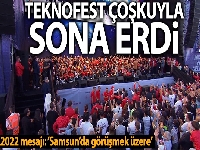 TEKNOFEST'in kapanışı gerçekleştirildi