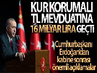 Cumhurbaşkanı Erdoğan: “Benzer dalgalanmalar yaşanmaması için gereken her türlü tedbiri alıyoruz