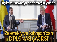 Zelenskiy ve Johnson'dan Donbass krizi konusunda diplomasi çağrısı