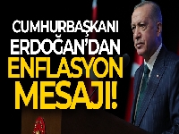 Cumhurbaşkanı Erdoğan: 'Enflasyonu hızla düşürebilme kabiliyetine sahibiz'
