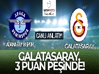 Galatasaray, Adana'da liderlik fırsatını tepti!