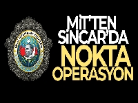 MİT'ten Sincar'da nokta operasyon