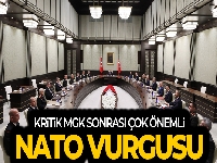MGK Bildirisi'nde NATO vurgusu: Müttefiklik hukukuna uygun hareket etmeliler