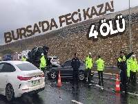Bursa'da zincirleme trafik kazası: 4 ölü, 7 yaralı