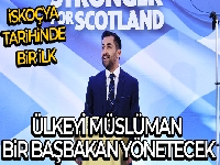 İskoçya Ulusal Partisi'nin yeni lideri Humza Yousaf oldu