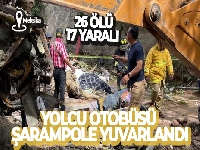 Meksika'da yolcu otobüsü şarampole yuvarlandı: 26 ölü, 17 yaralı