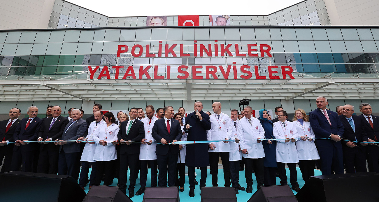 Antalya Şehir Hastanesi açıldı!