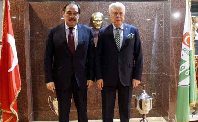 Yıldırım Demirören Bursaspor'u Ziyaret Etti