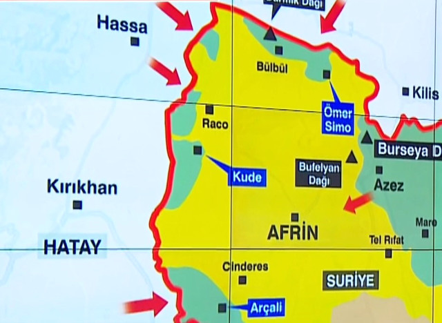 Afrin'in 4 Köyü Daha Teröristlerden Temizlendi