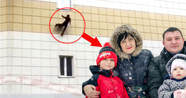 Rusya'daki Avm Yangınında 64 Kişi Hayatını Kaybetti! Pencereden Atlayan Çocuk Komada, Ailesi Öldü