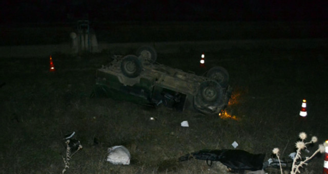 Ağrı'da Zırhlı Askeri Araç Devrildi: 9 Yaralı