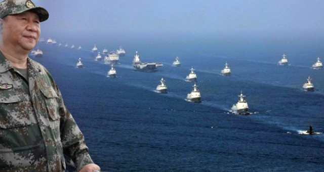 Çin Ordusu Dev Deniz Tatbikatıyla Gövde Gösterisi Yaparak Abd'ye Meydan Okudu