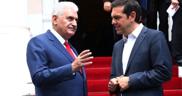 Başbakan Yıldırım, Yunanistan Başbakanı Çipras Ile Görüştü