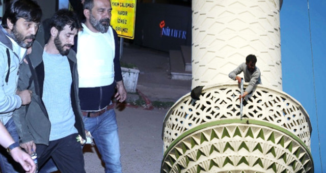 Bursa'da Minareden, Pompalı Tüfekle Ateş Açıp Tehdit Savuran Şüpheli Serbest Bırakıldı