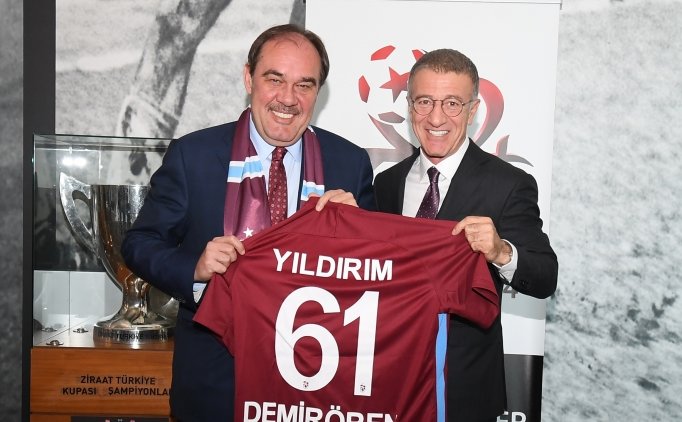 Ahmet Ağaoğlu'ndan Yıldırım Demirören'e Ziyaret