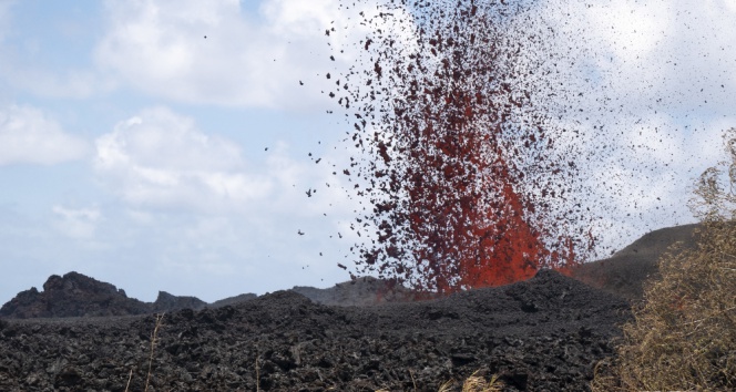 Hawaii Kilauea Yanardağı 20 Gündür Alev Püskürtüyor