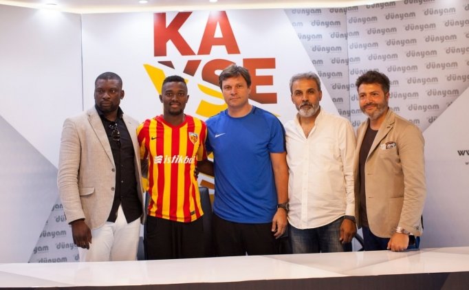 Bernard Mensah: ''kayserispor'a Geldiğim Için Mutluyum''