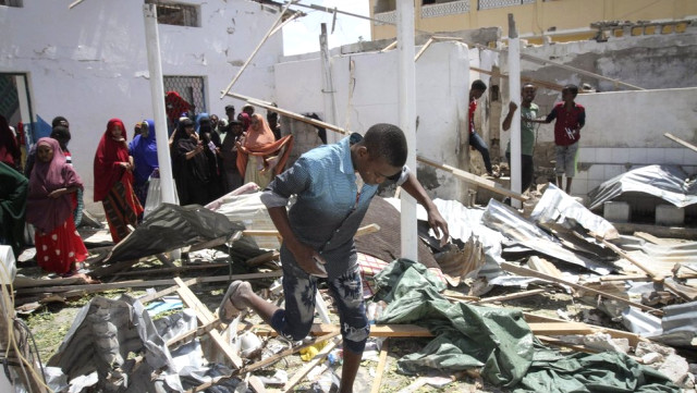 Somali'de Düzenlenen İntihar Saldırısında Bir Okul Binası Yıkıldı