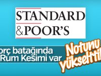 S&P Kıbrıs Rum Kesimi'nin Notunu Yükseltti
