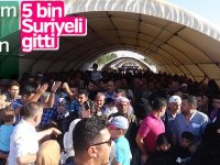 Suriyelilerin Ülkelerine Dönüşü Sürüyor
