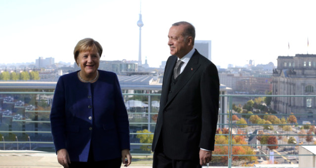 Erdoğan Ve Merkel Kahvaltıda Buluştu! İşte Görüşmeden İlk Kareler