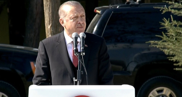 Cumhurbaşkanı Erdoğan: Fırat'ın Doğusundaki Terör Yuvalarını Darmadağın Edeceğiz!