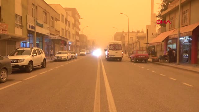 Suriye'den Gelen Toz Bulutu, Türkiye'yi Etkisi Altına Aldı