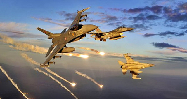 Kuzey Irak'a Hava Harekatı: Saldırı Hazırlığındaki 12 Terörist Öldürüldü