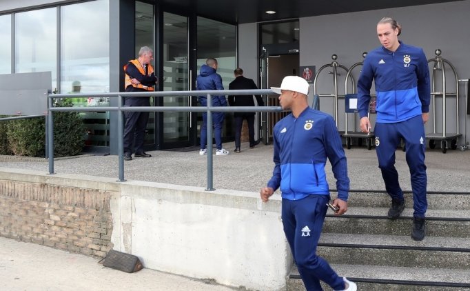 Fenerbahçe, Anderlecht Maçı Için Belçika'da