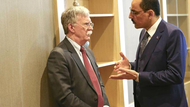 İbrahim Kalın Ve John Bolton'ın Fotoğrafları Olay Oldu