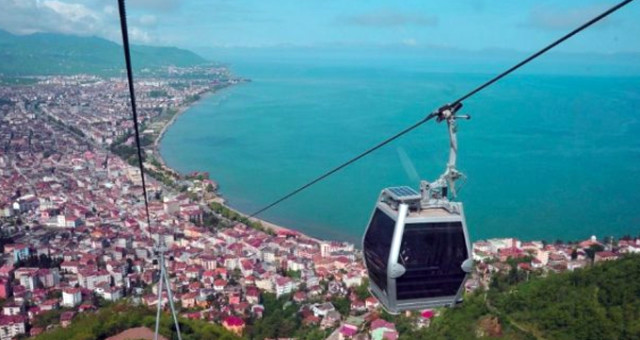 Geçen Sene Ordu'da Teleferiğin Taşıdığı Yolcu Sayısı 55 İlin Nüfusunu Solladı