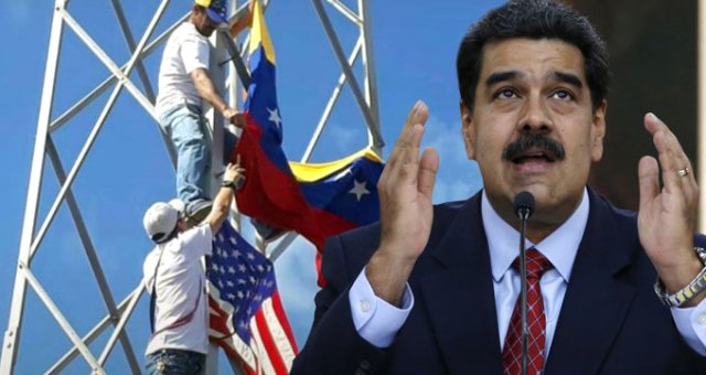 Venezuela'da Darbe Yanlıları Ellerinden Abd Bayraklarını Düşürmüyor