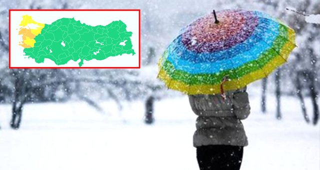 Meteoroloji Genel Müdürlüğü, Renk Kodlu İlk Uyarısını Yaptı