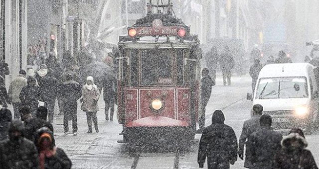 Meteorolojiden İstanbul İçin Kar Yağışı Uyarısı