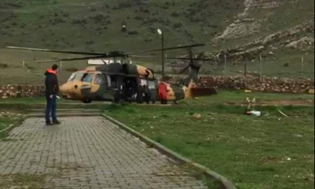 Siirt'te Oy Pusulaları Askeri Helikopterle Taşındı
