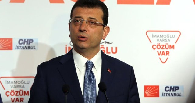Chp'nin İstanbul Adayı Ekrem İmamoğlu: İstanbul'u Kazandık, Hayırlı Olsun