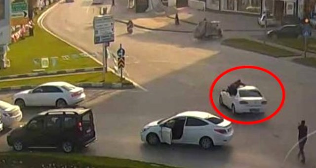 Uçan Polisin, Torbacılara Geçit Vermediği Anlar Kameraya Yansıdı