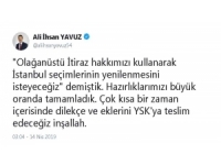 Ak Parti Genel Başkan Yardımcısı Yavuz’dan ‘Olağanüstü’ İtiraz Açıklaması