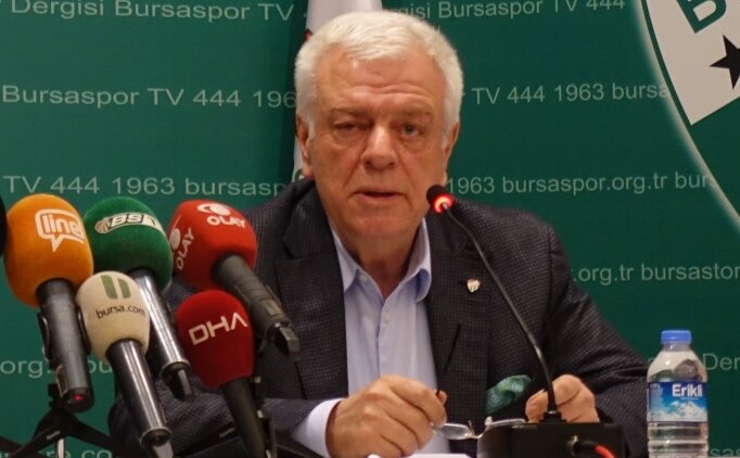 Bursaspor Kulübü Başkanı Ali Ay'dan Iddialara Yanıt