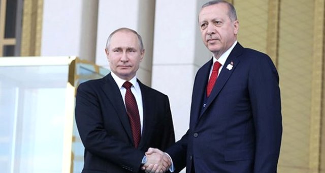 Cumhurbaşkanı Erdoğan, Rusya Lideri Putin Ile Görüştü
