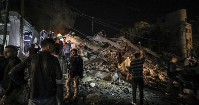 Abd'den İsrail'in, Aa Ofisinin De Vurulduğu Hava Saldırılarına Destek
