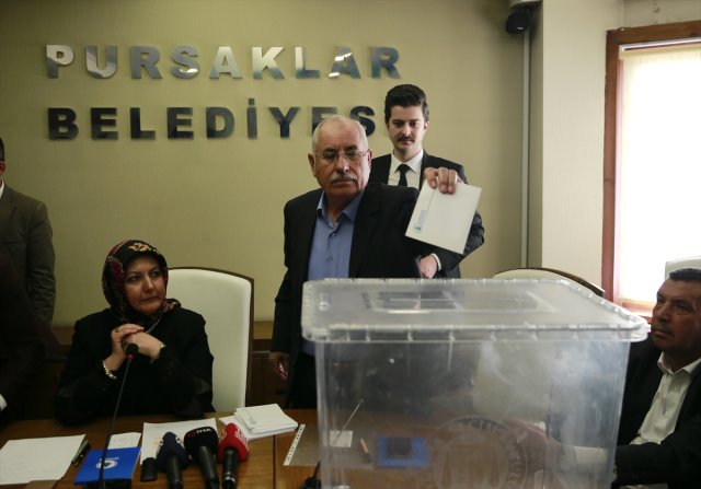 Pursaklar Yeni Belediye Başkanını Seçti