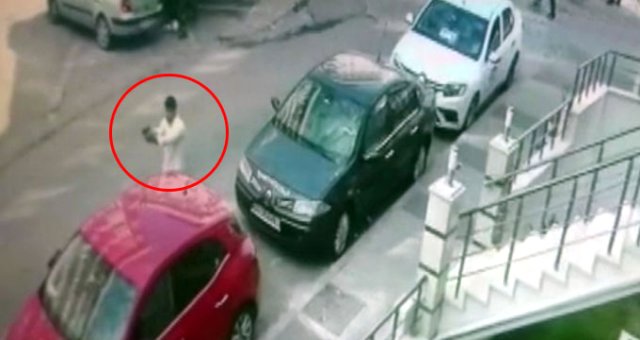 Panikle Kaçıştılar! İstanbul'un Göbeğinde Silahlı Çatışma Kamerada