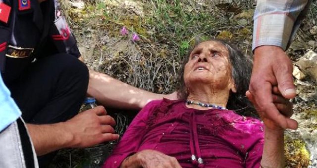 Kayıp Yaşlı Kadın, Ormanlıkta Alanda Hareketsiz Halde Yatarken Bulundu