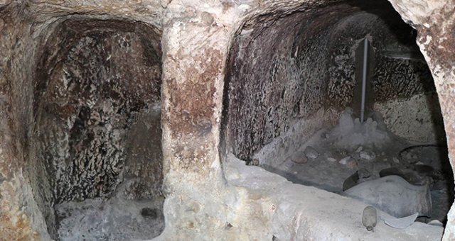 Kapadokya'da Harabe Bir Evin Altından Yeraltı Şehri Çıktı