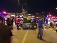İki Otomobil Kafa Kafaya Çarpıştı 6 Kişi Yaralandı
