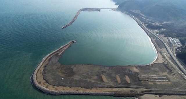 150 Yıllık Hayal Olan Filyos Limanı'nın Yüzde 80'i Tamamlandı